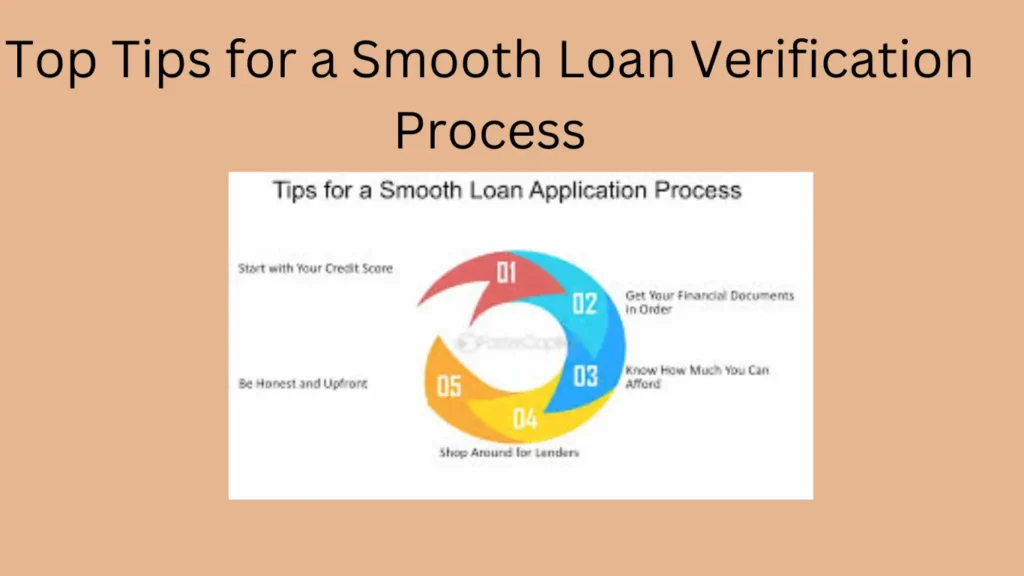 Top Tips for a Smooth Loan Verification Process