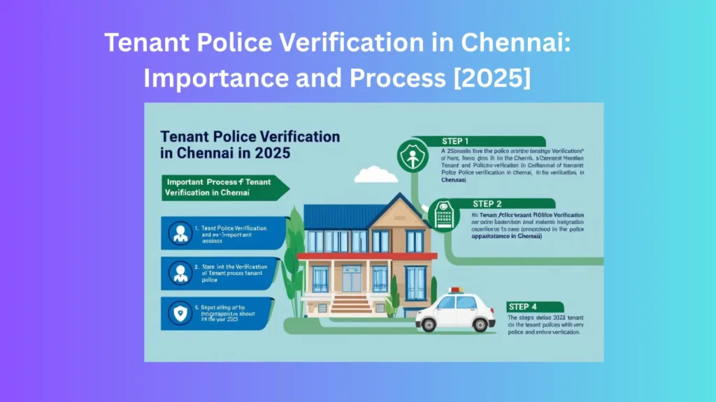 Tenant Police Verification in Chennai: Importance and Process [2025]